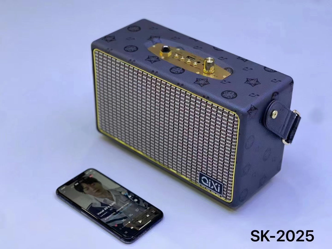 Mini Portable Bluetooth Speaker With Microphone High Power Card Speaker